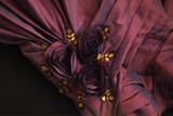 Retro Ball Gown One Shoulder Burgundy Taffeta Mini Short Formal 8th Grade Homecoming Dresses Summer Middle School Hoco Dress 16th Birthday Outfits HZ1214