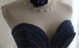 Retro Ball Gown Sweetheart Royal Blue Taffeta Mini Short Formal 8th Grade Homecoming Dresses Summer Middle School Hoco Dress 16th Birthday Outfits HZ1214