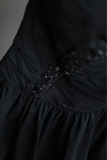 Retro A line Sweetheart Black Taffeta Mini Short Formal 8th Grade Homecoming Dresses Summer Middle School Hoco Dress 16th Birthday Outfits HZ1214