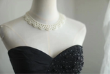 Retro A line Sweetheart Black Taffeta Mini Short Formal 8th Grade Homecoming Dresses Summer Middle School Hoco Dress 16th Birthday Outfits HZ1214