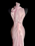 Unique Sheath High Neck Tea Length Formal 7th Grade Pink Homecoming Dresses Middle School Mid Length Prom Dress Hoco Outfits HZ1214