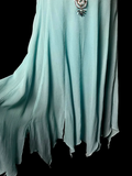 Vintage A line Halter Blue Chiffon Formal 7th Grade Homecoming Dresses Middle School Short Prom Dress Hoco Outfits HZ1214