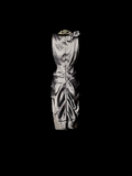 Unique Sheath V Neck Sleeveless Gray Knee Length Formal 7th Grade Homecoming Dresses Middle School Prom Dress Hoco Outfits HZ1214