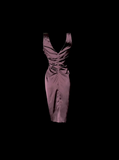 Vintage Sheath Satin Grape Formal 7th Grade Homecoming Dresses Middle School Short Prom Dress Hoco Outfits HZ1214