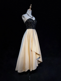 Vintage A Line Sweetheart Satin Formal 7th Grade Homecoming Dresses Middle School Tea Length Prom Dress Hoco Outfits HZ1214