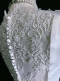 Princess Bridal Dress A line V Neck Lace Short Wedding Dress Summer Beach Wedding Dresses Modest Wedding Gowns HZ1214
