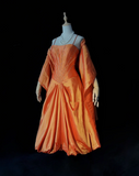 Vintage Ball Gown Spaghetti Straps Orange Taffeta Knee Length Formal 8th Grade Homecoming Dresses Middle School Prom Dress Hoco Outfits HZ1214
