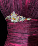 Unique Ball Gown Spaghetti Straps Pink Tulle Short Mini Formal 7th Grade Homecoming Dresses Middle School Short Cocktail Night Dress Hoco Outfits HZ1214