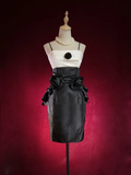 Unique Sheath Spaghetti Straps Black Short Mini Formal 7th Grade Homecoming Dresses Middle School Short Cocktail Night Dress Hoco Outfits HZ1214