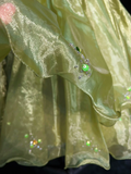 Cute Ball Gown One Shoulder Olive Green Organza Layers Formal 7th Grade Homecoming Dresses Middle School Short Prom Dress Cocktail Birthday Outfits HZ1214
