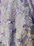 Sexy Ball Gown Square Neck Short Sleeves Lilac Tulle Short Mini Formal 7th Grade Homecoming Dresses Middle School Cocktail Night Dress Hoco Outfits HZ1214