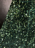 Trendy Ball Gown Sweetheart Dark Green Sequin Mini Short Formal 8th Grade Homecoming Dresses Middle School Hoco Dress Cocktail Outfits HZ1214