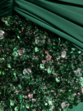Vintage A line Sweetheart Green Chiffon Short Formal 8th Grade Homecoming Dresses Middle School Cocktail Dress Mini Hoco Outfits HZ1214