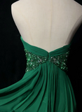 Vintage A line Sweetheart Green Chiffon Short Formal 8th Grade Homecoming Dresses Middle School Cocktail Dress Mini Hoco Outfits HZ1214