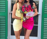 Classy Sheath Sweetheart Neck Yellow Short Mini Formal 8th Grade Homecoming Dresses Middle School Hoco Court Dress 21st Birthday Dress Hoco Outfits HZ1121