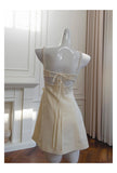 Niulatu A Line Spaghetti Straps Satin Formal 8th Grade Homecoming Dresses Middle School Short Cocktail Gowns Graduation Dress Hoco Outfits HZ1214