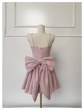 Niulatu A Line Square Pink Sequin Formal 8th Grade Homecoming Dresses Middle School Short Cocktail Gowns Graduation Dress Hoco Outfits HZ1214