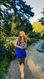 Niulatu A line Spaghetti Straps Royal Blue Formal 8th Grade Homecoming Dresses Middle School Short Birthday Gowns Graduation Dress Hoco Outfits HZ1214