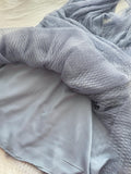 Niulatu A Line V Neck Tulle Gray Formal 8th Grade Homecoming Dresses Middle School Short Cocktail Gowns Graduation Dress Hoco Outfits HZ1214