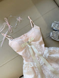 Niulatu A Line Spaghetti Straps Pink Tulle Formal 8th Grade Homecoming Dresses Middle School Short Cocktail Gown Graduation Dress Hoco Outfits HZ1214