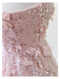 Niulatu A Line Spaghetti Straps Pink Sequin Formal 8th Grade Homecoming Dresses Middle School Short Birthday Gowns Graduation Dress Hoco Outfits HZ1214