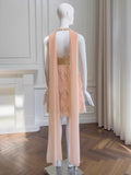 Niulatu A Line Halter V Neck Blush Pink Chiffon Formal 8th Grade Homecoming Dresses Middle School Short Birthday Gowns Graduation Dress Hoco Outfits HZ1214