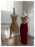 Niulatu Sheath Spaghetti Straps Gold Sequin Formal 8th Grade Homecoming Dresses Middle School Short Birthday Gowns Graduation Dress Hoco Outfits HZ1214