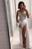 Niulatu Mermaid Sweetheart Silver Gray Sequin White Long Prom Dresses Party Dress 20th Birthday Outfits Graduation Dresses HZ1214