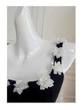 Niulatu Sheath Square Neck Black Satin Formal Short Homecoming Dress Middle School Short 21st Birthday Outfits Graduation Dress Cocktail Dresses HZ1214