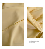 Niulatu A Line Strapless Yellow Chiffon Long Prom Dresses Party Dress 20th Birthday Outfits Graduation Dresses HZ1214