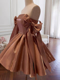 Niulatu A line Straps Mini Short Formal Cocktail Dress Homecoming Dresses Summer Middle School Hoco Dress Homecoming Outfits 19th Birthday Outfit HZ1214