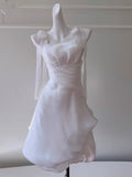 Niulatu A Line Spaghetti Straps Light Pink Short Formal Homecoming Dress Middle School Short 20th Birthday Outfits Graduation Dress Cocktail Dresses HZ1214