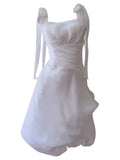 Niulatu A Line Spaghetti Straps Light Pink Short Formal Homecoming Dress Middle School Short 20th Birthday Outfits Graduation Dress Cocktail Dresses HZ1214