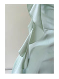 Niulatu A Line Square Neck Mint Green Short Formal Homecoming Dress Middle School Short 20th Birthday Outfits Graduation Dress Cocktail Dresses HZ1214