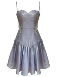 Niulatu A Line Spaghetti Straps Short Formal Homecoming Dress Middle School Short 20th Birthday Outfits Graduation Dress Cocktail Dresses HZ1214