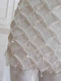 Niulatu Sheath Spaghetti Straps White Short Formal Homecoming Dress Middle School Short 20th Birthday Outfits Graduation Dress Cocktail Dresses HZ1214