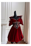 Niulatu Ball Gown Burgundy Velvet Short Mini Feathers Formal Homecoming Dress Short Cocktail Outfits Graduation Dress Mini Hoco Dress HZ1214