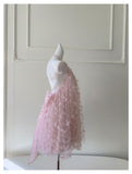 Niulatu A Line High Neck Pink Lace Formal Homecoming Dresses Middle School Short 21st Birthday Outfits Graduation Dress Mini Cocktail Dresses HZ1214