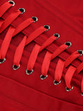 Sexy Sheath Strapless Red Satin Formal Homecoming Dresses 18th Birthday Outfits Graduation Dress Short Mini Hoco Dresses HZ1121