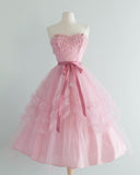 Pretty Ball Gown Sweetheart Pink Short Formal 8th Grade Homecoming Dresses Summer Middle School Hoco Dress 6th Grade Graduation Outfits HZ1214