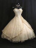Pretty Ball Gown Sweetheart Lace Short Formal 8th Grade Homecoming Dresses Summer Middle School Hoco Dress 6th Grade Graduation Outfits HZ1214