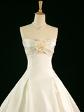 Elegant Wedding Dress Ball Gown Sweetheart Sleeveless Ivory Summer Long Wedding Dresses Bride Dress Bridal Gowns HZ1214