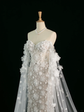 Pretty Wedding Dress Mermaid Off The Shoulder White Long Sleeves Lace Long Vintage Wedding Dresses Bridal Gowns Brides Gown HZ1214