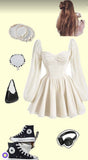Fancy Short Hoco Dresses A line Sweetheart Mini Formal 8th Grade Homecoming Dresses Summer Middle School Chiffon Homecoming Outfits HZ1214