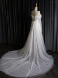 Vintage Wedding Dress Mermaid Off The Shoulder White Long Sleeves Sequin Long Wedding Dresses Bridal Gowns Brides Gown HZ1214