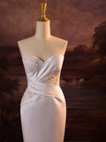 Pretty Wedding Dress Mermaid Sweetheart White Lace Long Wedding Dresses Bridal Gowns Brides Gown HZ1214
