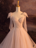 Elegant Wedding Dress Ball Gown Straps Tulle Long Wedding Dresses Bride Dress Bridal Gowns HZ1214