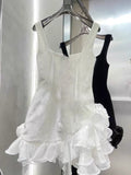 Pretty Sheath Square Black Velvet Short Formal 8th Grade Homecoming Dresses Middle School Hoco Dress Graduation Outfits HZ1214