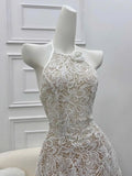 Pretty A line Scoop White Lace Short Formal 8th Grade Homecoming Dresses Summer Middle School Hoco Dress Homecoming Outfits HZ1214