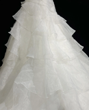 Retro Wedding Dress 1950s 1940s Ball Gown Spaghetti Straps White Long Wedding Dresses Bridal Gowns Brides Gown HZ1214